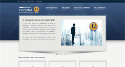 Desktop Screenshot of corpnet.com.br