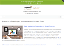 Tablet Screenshot of blog.corpnet.com